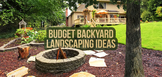 10 Ideas For Backyard Landscaping On A Budget Budget Dumpster